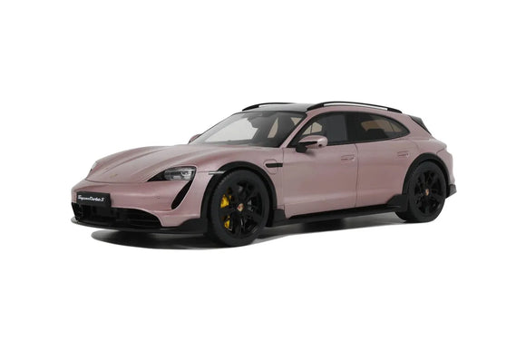 1:18 Porsche Taycan Turbo S Cross Turismo 2022 -- Pink Metallic -- GT Spirit