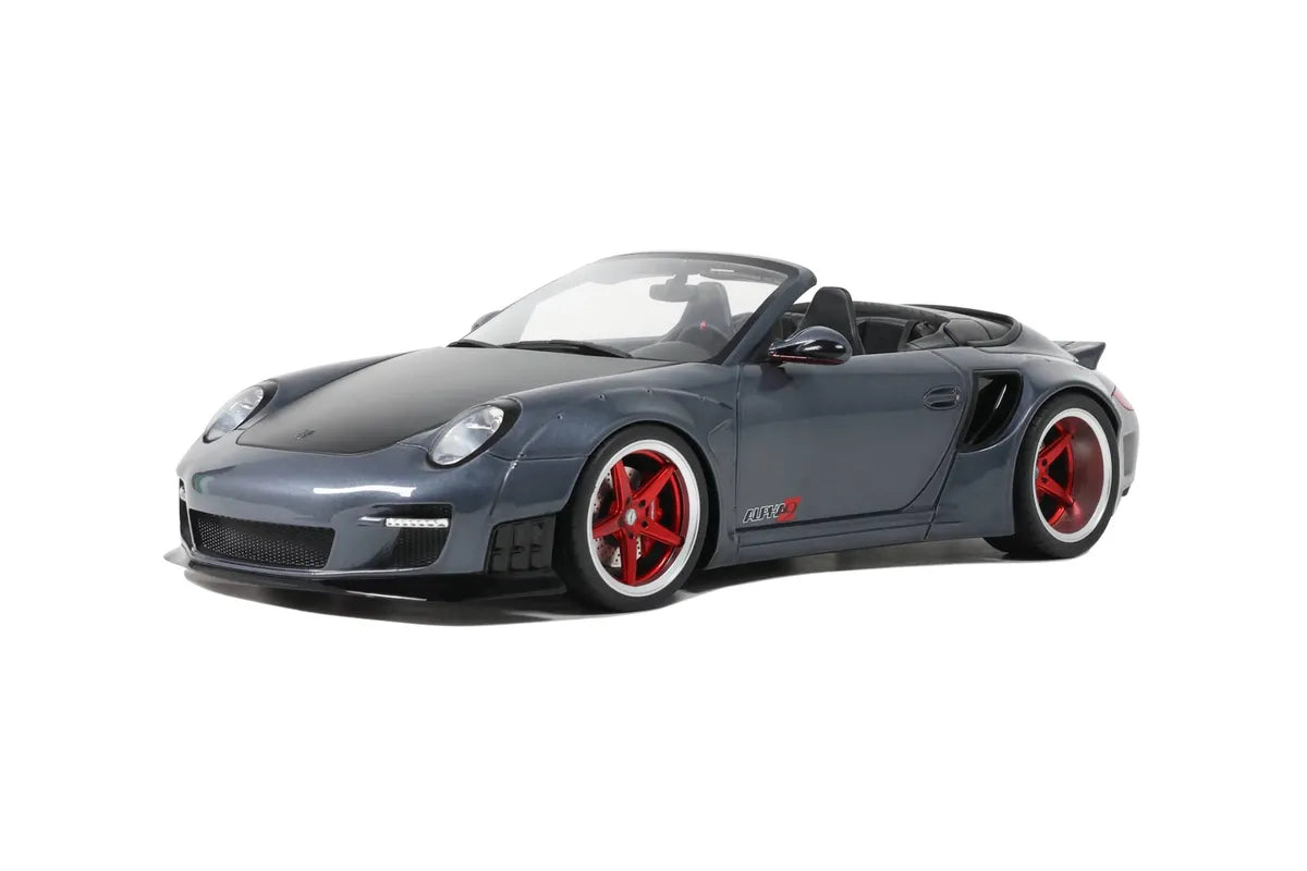 ポルシェ 997 LB パフォーマンス マットグレー 1/18 GTスピリット GTスピリット GTS126 1/18 LB パフォーマンス 997（マットグレー