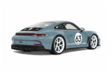 1:18 Porsche 911 (992) S/T #63 Coupe -- Meissen Blue -- GT Spirit