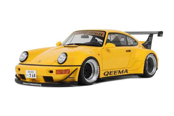 1:18 RWB 964 -- QEEMA Yellow -- GT Spirit Porsche 911