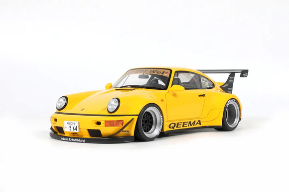 (Pre-Order) 1:18 RWB 964 -- QEEMA Yellow -- GT Spirit Porsche 911