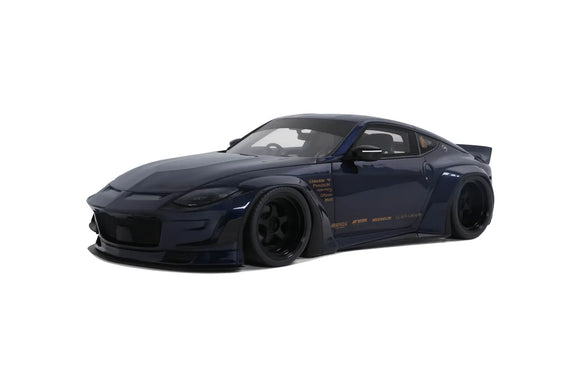 (Pre-Order) 1:18 Nissan 400Z Coupe Pandem -- Midnight Blue -- GT Spirit