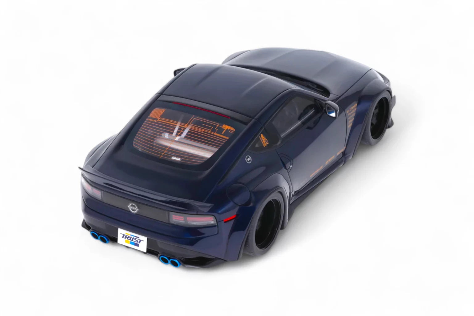 1:18 Nissan Fairlady Z (400Z) Pandem -- Midnight Blue -- GT Spirit