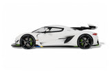 1:12 Koenigsegg Jesko 2019 -- Crystal White -- GT Spirit GT501