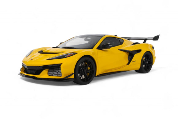 1:18 Chevrolet Corvette C8 ZR1 2025 -- Yellow -- GT Spirit GT528