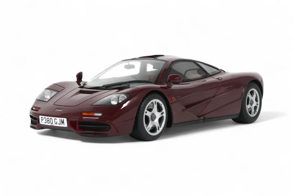(Pre-Order) 1:18 McLaren F1 1993 -- Bordeaux Burgundy -- GT Spirit