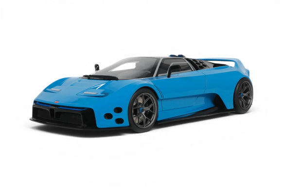 Pre-Order) 1:18 Bugatti EB110K by Khyzyl Saleem -- French Racing Blue
