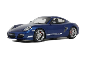 (Pre-Order) 1:18 Porsche Cayman R -- Aqua Blue Metallic -- GT Spirit