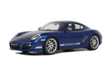 (Pre-Order) 1:18 Porsche Cayman R -- Aqua Blue Metallic -- GT Spirit