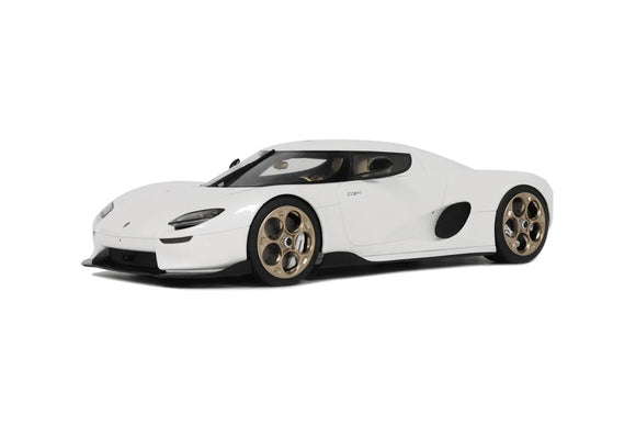 (Pre-Order) 1:18 2024 Koenigsegg CC850 -- White -- GT Spirit