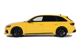 1:18 2024 Audi RS4 25th Anniversary Edition -- Yellow -- GT Spirit