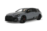 1:18 Audi RS 6 GT Avant Station Wagon -- Grey -- GT Spirit GT965