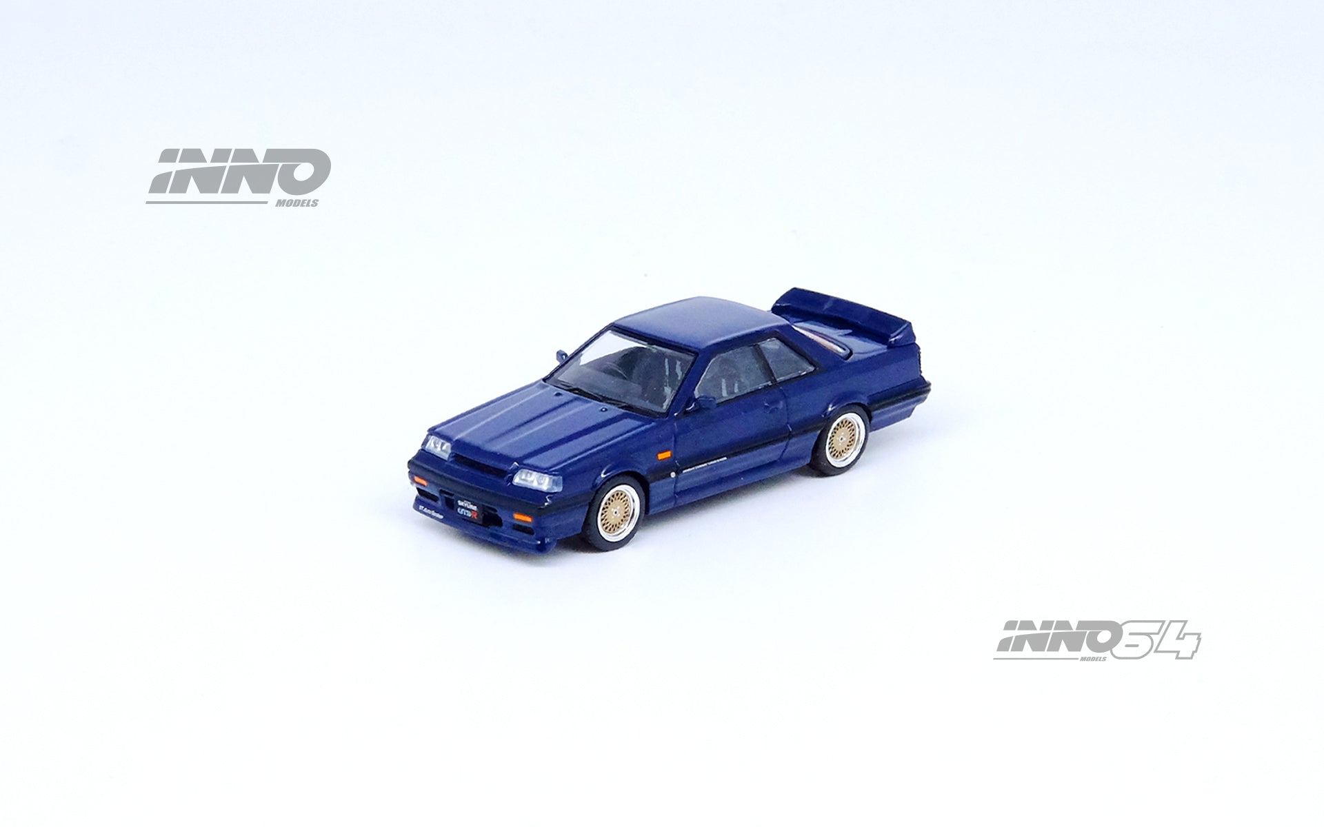 1:64 Nissan Skyline GTS-R R31 -- Dark Blue -- INNO64