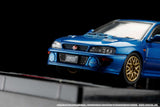 1:64 Subaru Impreza 22B STi (GC8) w/EJ22 Engine Display -- Blue -- Hobby Japan