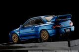1:64 Subaru Impreza 22B STi (GC8) w/EJ22 Engine Display -- Blue -- Hobby Japan