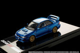 1:64 Subaru Impreza 22B STi (GC8) w/EJ22 Engine Display -- Blue -- Hobby Japan