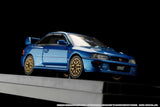 1:64 Subaru Impreza 22B STi (GC8) w/EJ22 Engine Display -- Blue -- Hobby Japan