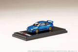 1:64 Subaru Impreza 22B STi (GC8) w/EJ22 Engine Display -- Blue -- Hobby Japan