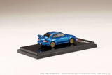 1:64 Subaru Impreza 22B STi (GC8) w/EJ22 Engine Display -- Blue -- Hobby Japan