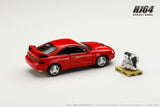 1:64 Toyota Celica GT-Four WRC Edition (ST205) w/Engine -- Red -- Hobby Japan