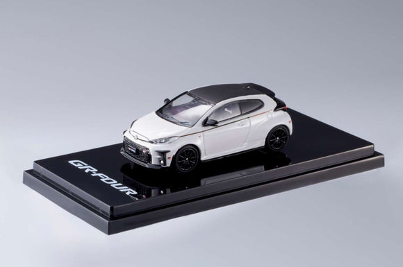 1:64 Toyota GR Yaris RZ High Performance -- Super White II w/Stripe -- Hobby Jap