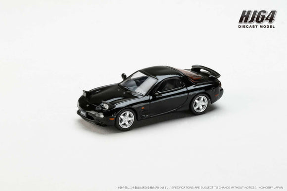 1:64 Mazda Efini RX-7 (FD3S) Type RS -- Brilliant Black -- Hobby Japan