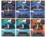 (Pre-Order) 1:64 (8-Piece Set) McLaren, Red Bull, Mercedes, Racing Bulls -- Premium H Assortment -- Hot Wheels F1