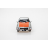 (Pre-Order) 1:24 Holden HQ Monaro GTS -- Silver w/Orange Stripes -- DDA Collectibles