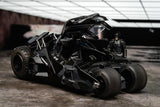 1:24 The Dark Knight Batmobile w/Batman Figurine - Black Camo - JADA: Next Level