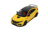 1:18 Honda Civic Type R (FK8) Euro Spec -- Sunlight Yellow -- Ottomobile OT1111