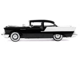 1:64 1957 Chevrolet One-Fifty Sedan -- Black / White -- IXO Models