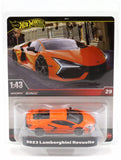 1:43 Lamborghini Revuelto 2023 -- Orange -- Hot Wheels HMD41-JCN68