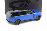 1:18 Range Rover P615 SV 2024 -- Velocity Matte Blue/Black -- GT Spirit GT540
