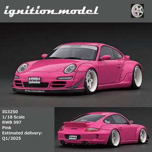 (Pre-Order) 1:18 RWB 997 -- Pink -- Ignition Model Porsche IG3250