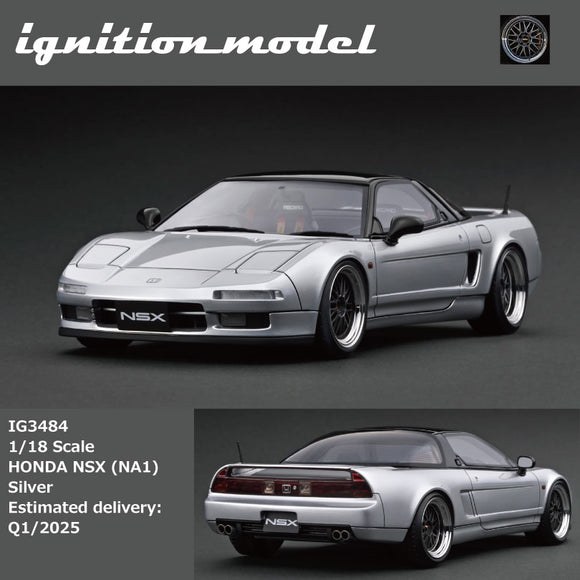 (Pre-Order) 1:18 Honda NSX (NA1) -- Silver -- Ignition Model IG3484