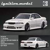 (Pre-Order) 1:18 Toyota JZX100 MARK-II VERTEX -- White -- Ignition Model IG3576