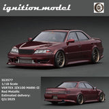 (Pre-Order) 1:18 Toyota JZX100 MARK-II VERTEX -- Red Metallic -- Ignition Model IG3577