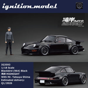 エレンイェーガー　winner bgs10 Pre-Order) 1:18 Porsche 964 Blackbird -- Wangan Midnight w