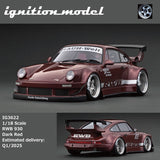 (Pre-Order) 1:18 RWB 930 (Porsche 911) -- Dark Red -- Ignition Model IG3622