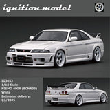 (Pre-Order) 1:18 NISMO 400R (BCNR33) -- White -- Ignition Model IG3653