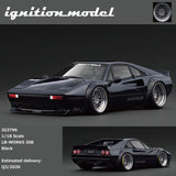 (Pre-Order) 1:18 Ferrari 308 by Liberty Walk -- ADVAN Black -- Ignition Model IG3796