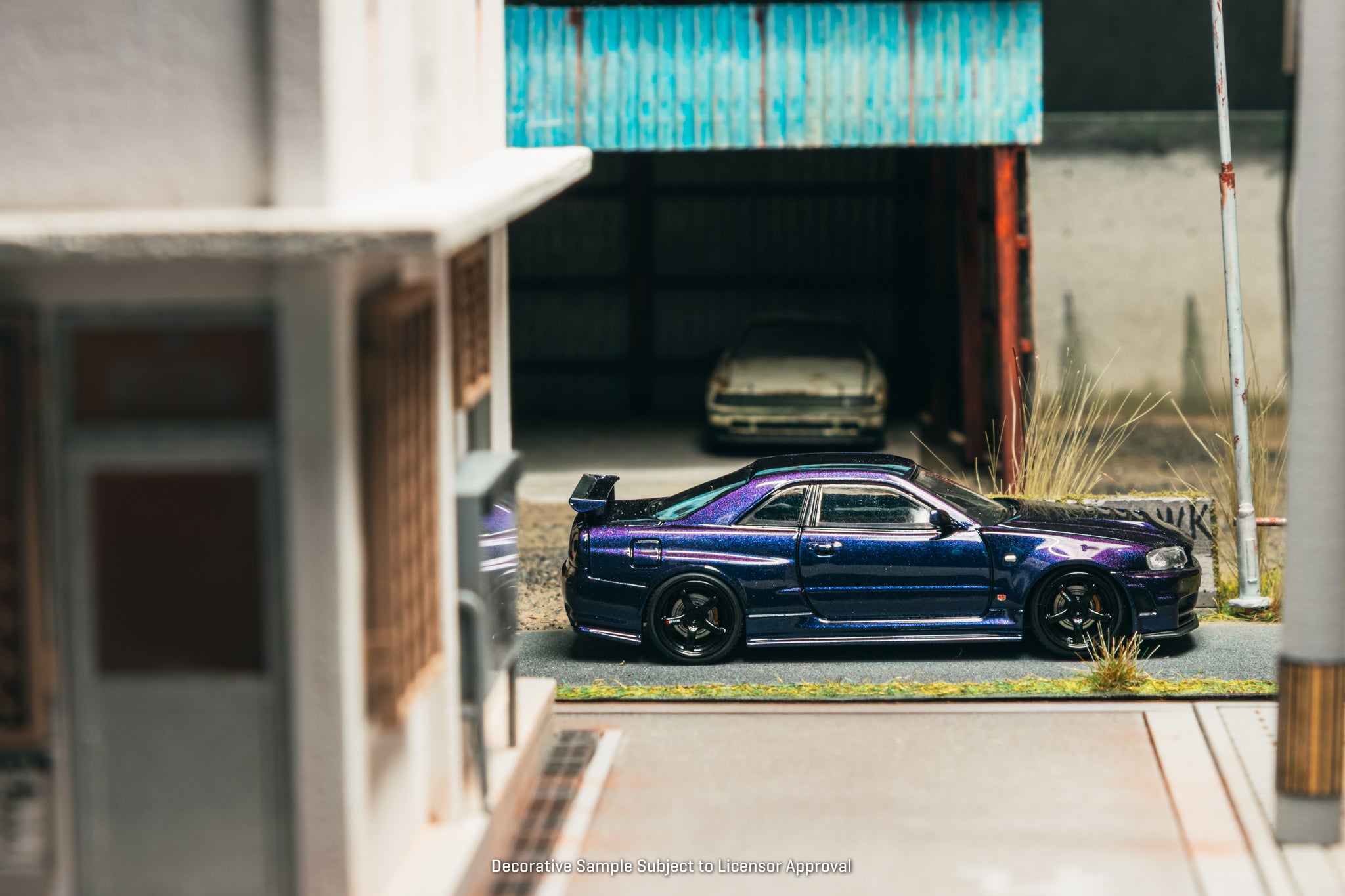 1:64 Nissan Skyline R34 GT-R Z-Tune -- Purple -- Ignition Model x Tarm