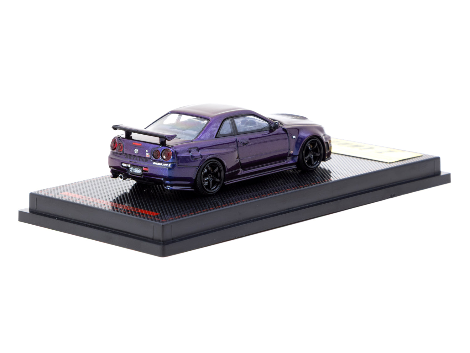 1:64 Nissan Skyline R34 GT-R Z-Tune -- Purple -- Ignition Model x Tarm