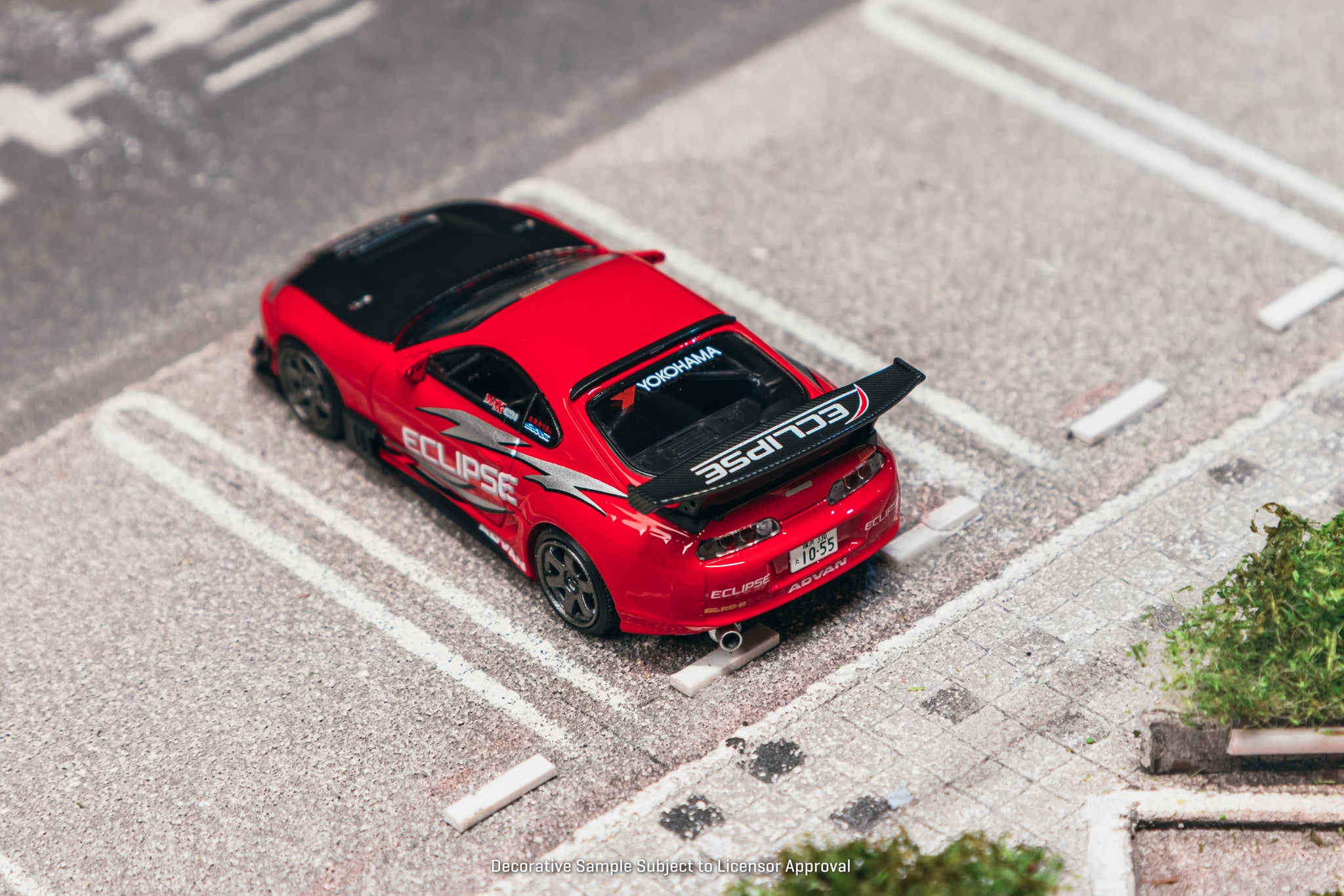 1:64 Toyota Supra (JZA80) RZ -- Red -- Ignition Model x Tarmac Works I