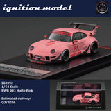 (Pre-Order) 1:64 RWB 993 (Porsche 911) -- Matte Pink -- Ignition Model IG3992