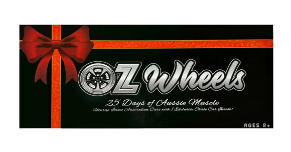 (Pre-Order) 1:64 Oz Wheels Advent Calendar -- 25 Cars Included -- Oz Wheels