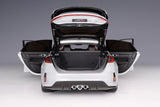 1:18 Honda Civic Type-R (FL5) w/Engine -- Sonic Grey Pearl -- Motorhelix M85305