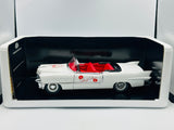 1:18 1955 Cadillac Convertible -- White -- Marilyn Monroe Edition -- Solido