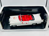 1:18 1955 Cadillac Convertible -- White -- Marilyn Monroe Edition -- Solido