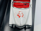 1:18 1955 Cadillac Convertible -- White -- Marilyn Monroe Edition -- Solido